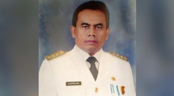 أمين الإدارة المحلية لمدينة جاكرتا عاصمة إندونيسيا سيف الله الذي توفي بكورونا (أرشيف)