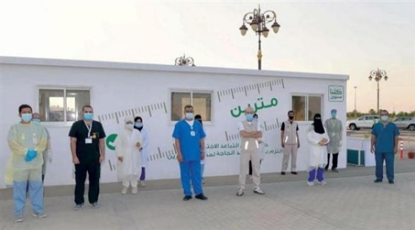 عاملون في القطاع الصحي السعودي (أرشيف)