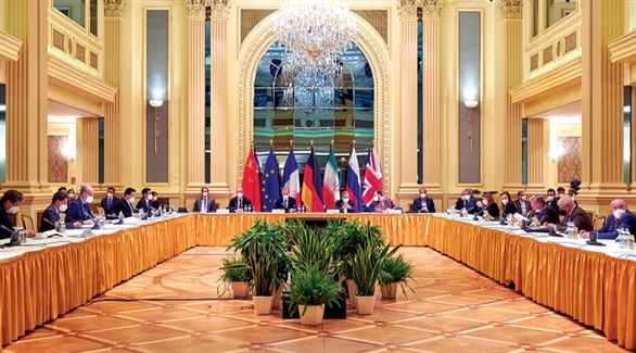 جلسة مفاوضات سابقة في فيينا حول النووي الإيراني (أرشيف)
