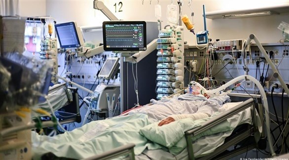مريض بكورونا في العناية المركزة بمستشفى في ألمانيا (أرشيف)