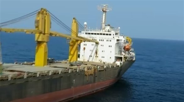 سفينة "سافيز" الإيرانية في البحر الأحمر (أرشيف)