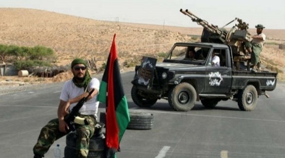 مسلحون من إحدى الميليشيات الليبية في طرابلس (أرشيف)