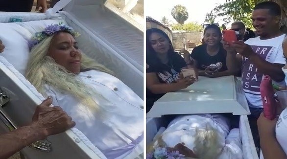 مايرا ألونزو تحتفل بجنازتها وهي على قيد الحياة (ديلي ميل)