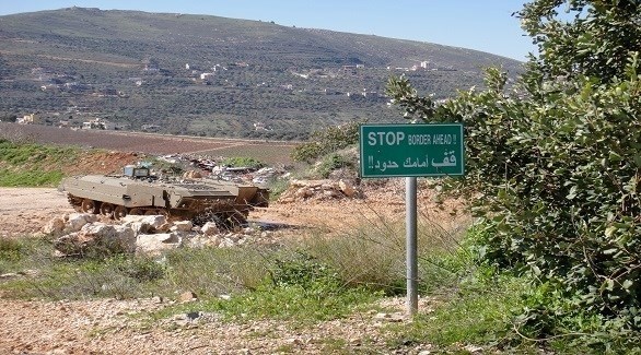 مدرعة إسرائلية على الحدود مع لبنان (أرشيف)