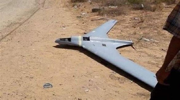 طائرة مفخخة حوثية أطلقت تجاه السعودية (أرشيف)