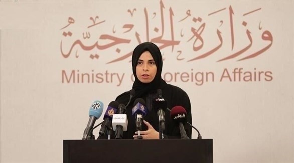 مساعدة وزير الخارجية القطري لولوة الخاطر (أرشيف)