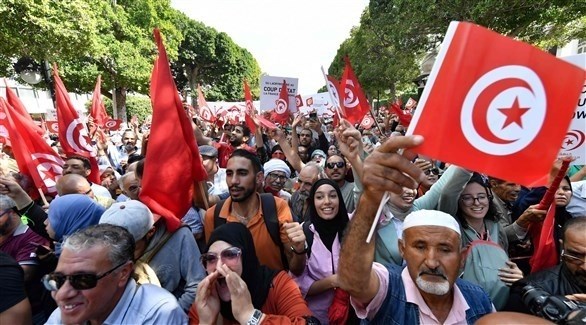 مظاهرات تونس (أ ف ب)