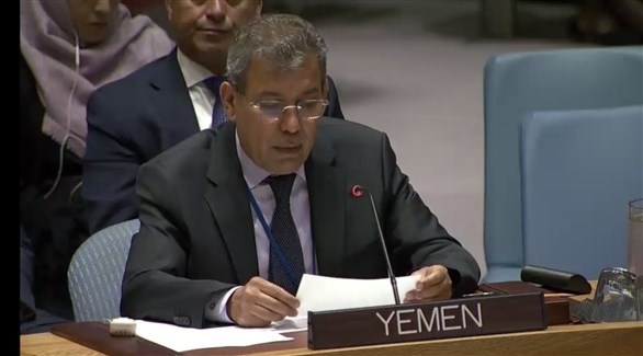 مندوب اليمن لدى الأمم المتحدة عبدالله السعدي (أرشيف)