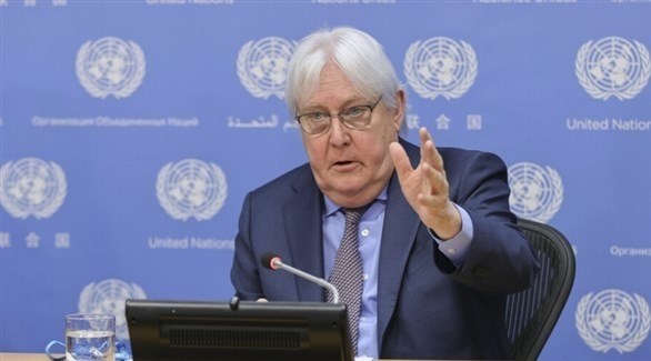 منسق الإغاثة الطارئة بالأمم المتحدة مارتن غريفيث (أرشيف)