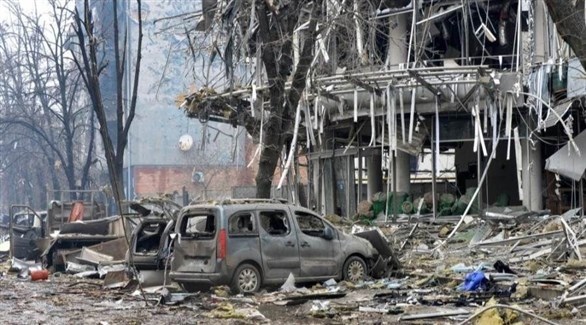 آثار الدمار في أوكرانيا (أرشيف)