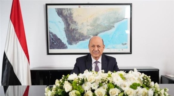 رئيس مجلس القيادة الرئاسي باليمن رشاد العليمي (أرشيف)