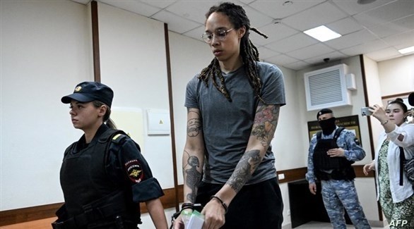 محكمة روسية حكمت على غراينر بالسجن 9 سنوات بتهمة تهريب المخدرات (الحرة)