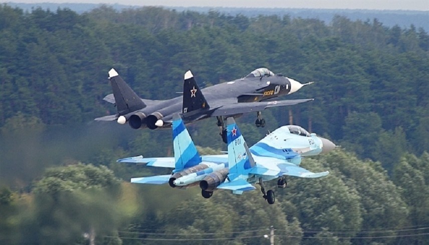 طائرات مقاتلة روسية من طراز سو35 (أرشيف)
