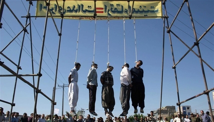 إعدام علني في إيران (أرشيف)