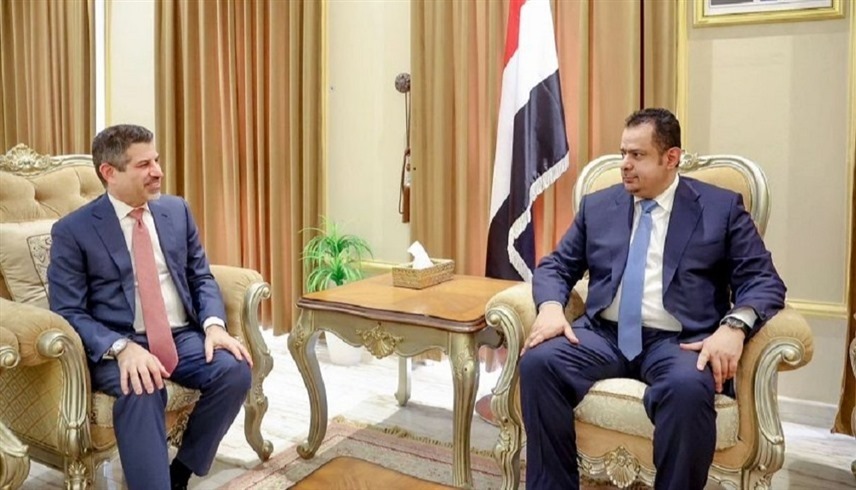 رئيس الوزراء اليمني معين عبدالملك والسفير الأمريكي (سبأ)