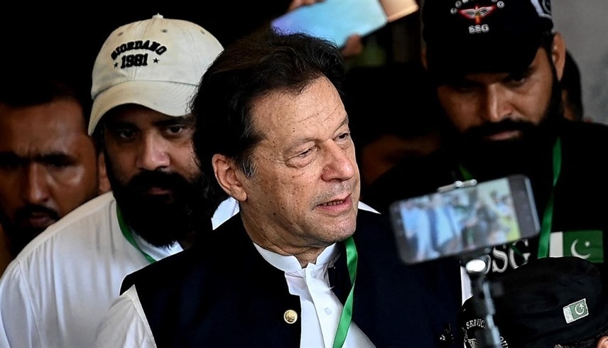 رئيس الوزراء الباكستاني السابق عمران خان (أ ف ب)