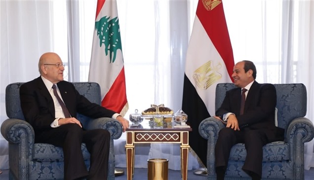 السيسي يعرب عن أمله في انتخاب رئيس لبناني سريعاً